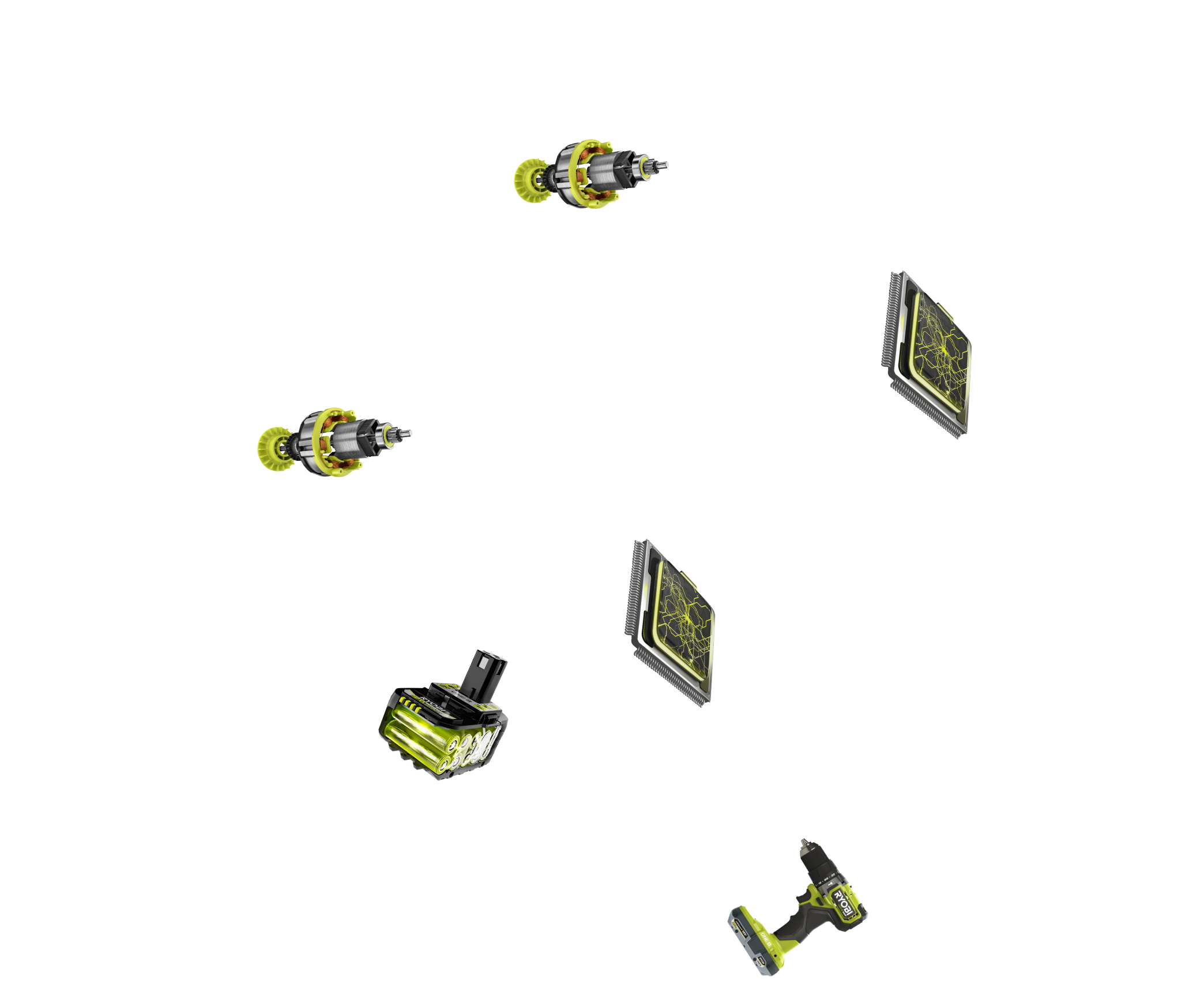 Supports Pour Batteries RYOBI One Et RYOBI One Plus – Neufs, Prêts à L'emploi